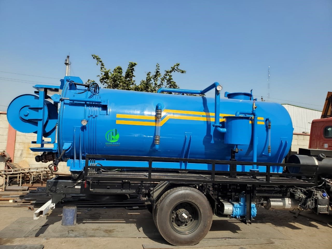 Sewer Suction Cum Jetting Machine